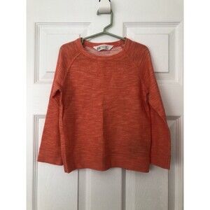 H&M Boys Long Sleeve Shirt Salmon Color Size 2-4Y Great Condition